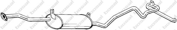 BOSAL 296-297 Глушитель выхлопных газов конечный для MITSUBISHI L 400 / SPACE GEAR (Митсубиши/митсубиси Л 400 / спаcэ гэар) BOSAL 296-297 Глушитель выхлопных газов конечный для MITSUBISHI L 400 / SPACE GEAR (Митсубиши/митсубиси Л 400 / спаcэ гэар)