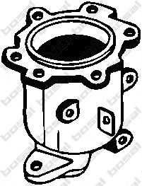 BOSAL 090-139 Катализатор для NISSAN MICRA CC (Ниссан Микра сс) BOSAL 090-139 Катализатор для NISSAN MICRA CC (Ниссан Микра сс)