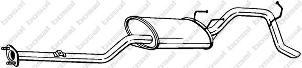 BOSAL 284-485 Глушитель выхлопных газов конечный 