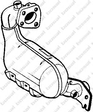 BOSAL 090-623 Катализатор для NISSAN DUALIS (Ниссан Дуалис) BOSAL 090-623 Катализатор для NISSAN DUALIS (Ниссан Дуалис)