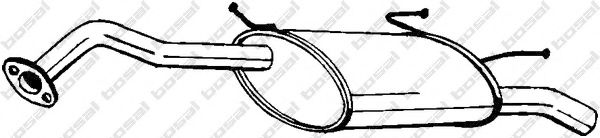 BOSAL 145-217 Глушитель выхлопных газов конечный для NISSAN PRIMERA (Ниссан Примера) BOSAL 145-217 Глушитель выхлопных газов конечный для NISSAN PRIMERA (Ниссан Примера)