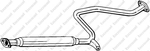 BOSAL 279-737 Средний глушитель выхлопных газов для NISSAN PRIMERA (Ниссан Примера) BOSAL 279-737 Средний глушитель выхлопных газов для NISSAN PRIMERA (Ниссан Примера)