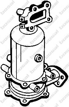 BOSAL 099-777 Катализатор для NISSAN ALMERA TINO (Ниссан Альмера тино) BOSAL 099-777 Катализатор для NISSAN ALMERA TINO (Ниссан Альмера тино)