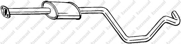 BOSAL 284-617 Средний глушитель выхлопных газов для OPEL ASTRA GTC J (Опель Астра гтс) BOSAL 284-617 Средний глушитель выхлопных газов для OPEL ASTRA GTC J (Опель Астра гтс)