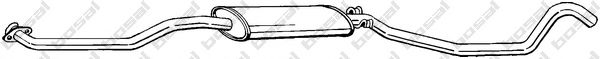 BOSAL 292-835 Средний глушитель выхлопных газов для OPEL ASCONA C (Опель Асcона c) BOSAL 292-835 Средний глушитель выхлопных газов для OPEL ASCONA C (Опель Асcона c)