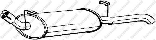 BOSAL 185-953 Глушитель выхлопных газов конечный для OPEL ASCONA C (Опель Асcона c) BOSAL 185-953 Глушитель выхлопных газов конечный для OPEL ASCONA C (Опель Асcона c)
