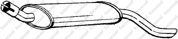 BOSAL 185-003 Глушитель выхлопных газов конечный для OPEL KADETT E COMBO (Опель Кадэтт э комбо) BOSAL 185-003 Глушитель выхлопных газов конечный для OPEL KADETT E COMBO (Опель Кадэтт э комбо)