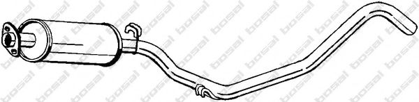BOSAL 282-119 Средний глушитель выхлопных газов для OPEL KADETT E COMBO (Опель Кадэтт э комбо) BOSAL 282-119 Средний глушитель выхлопных газов для OPEL KADETT E COMBO (Опель Кадэтт э комбо)