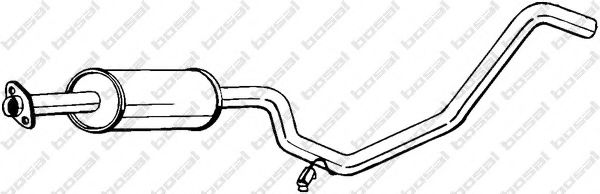 BOSAL 281-887 Средний глушитель выхлопных газов для OPEL KADETT E COMBO (Опель Кадэтт э комбо) BOSAL 281-887 Средний глушитель выхлопных газов для OPEL KADETT E COMBO (Опель Кадэтт э комбо)