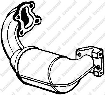 BOSAL 090-509 Катализатор для OPEL VIVARO (Опель Виваро) BOSAL 090-509 Катализатор для OPEL VIVARO (Опель Виваро)