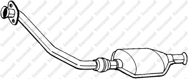 BOSAL 098-665 Катализатор для OPEL MOVANO (Опель Моvано) BOSAL 098-665 Катализатор для OPEL MOVANO (Опель Моvано)
