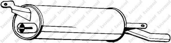 BOSAL 190-277 Глушитель выхлопных газов конечный для PEUGEOT 305 II (Пежо 305 2) BOSAL 190-277 Глушитель выхлопных газов конечный для PEUGEOT 305 II (Пежо 305 2)