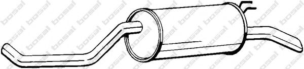 BOSAL 282-677 Глушитель выхлопных газов конечный для PEUGEOT 305 II (Пежо 305 2) BOSAL 282-677 Глушитель выхлопных газов конечный для PEUGEOT 305 II (Пежо 305 2)
