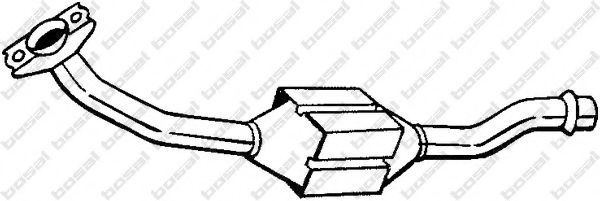 BOSAL 098-201 Катализатор для PEUGEOT (Пежо) BOSAL 098-201 Катализатор для PEUGEOT (Пежо)