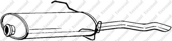 BOSAL 190-927 Глушитель выхлопных газов конечный для PEUGEOT 309 II (Пежо 309 2) BOSAL 190-927 Глушитель выхлопных газов конечный для PEUGEOT 309 II (Пежо 309 2)