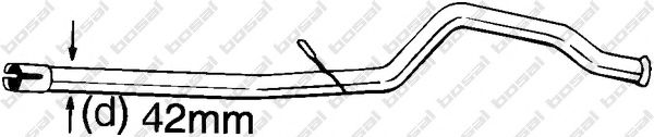 BOSAL 889-183 Ремонтная трубка, катализатор для PEUGEOT 206 (Пежо 206) BOSAL 889-183 Ремонтная трубка, катализатор для PEUGEOT 206 (Пежо 206)
