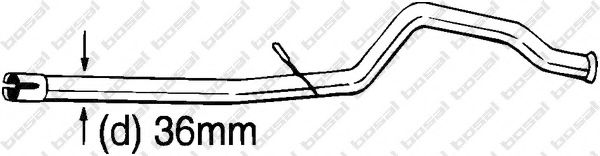 BOSAL 889-189 Ремонтная трубка, катализатор для PEUGEOT 206 (Пежо 206) BOSAL 889-189 Ремонтная трубка, катализатор для PEUGEOT 206 (Пежо 206)