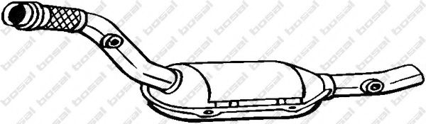 BOSAL 090-751 Катализатор для PEUGEOT 206 CC (Пежо 206 сс) BOSAL 090-751 Катализатор для PEUGEOT 206 CC (Пежо 206 сс)