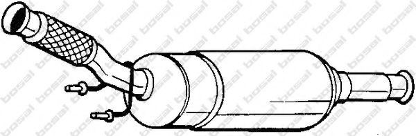 BOSAL 090-507 Катализатор для PEUGEOT 407 (Пежо 407) BOSAL 090-507 Катализатор для PEUGEOT 407 (Пежо 407)