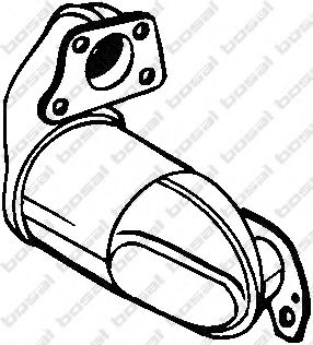 BOSAL 090-008 Катализатор для RENAULT TWINGO II (Рено Твинго 2) BOSAL 090-008 Катализатор для RENAULT TWINGO II (Рено Твинго 2)