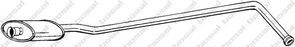 BOSAL 280-435 Средний глушитель выхлопных газов для RENAULT LUTECIA I (Рено Лутэcиа и) BOSAL 280-435 Средний глушитель выхлопных газов для RENAULT LUTECIA I (Рено Лутэcиа и)