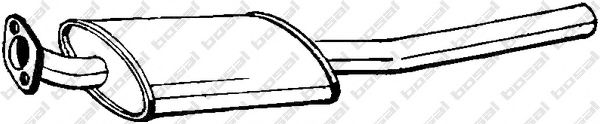 BOSAL 200-541 Предглушитель выхлопных газов для RENAULT SAFRANE (Рено Сафранэ) BOSAL 200-541 Предглушитель выхлопных газов для RENAULT SAFRANE (Рено Сафранэ)
