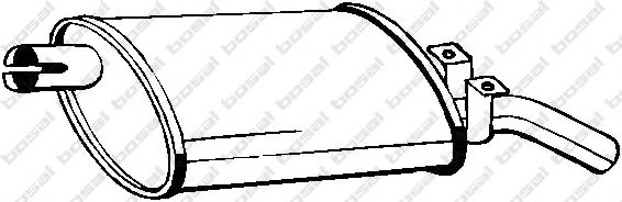 BOSAL 200-953 Глушитель выхлопных газов конечный для RENAULT LE CAR (Рено Лэ cар) BOSAL 200-953 Глушитель выхлопных газов конечный для RENAULT LE CAR (Рено Лэ cар)