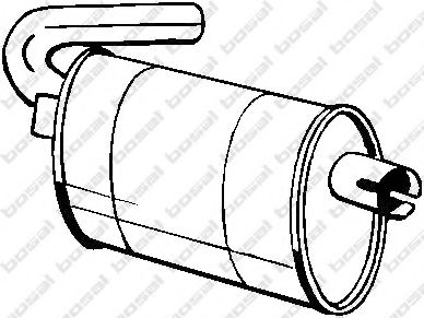 BOSAL 200-931 Средний глушитель выхлопных газов для RENAULT LE CAR (Рено Лэ cар) BOSAL 200-931 Средний глушитель выхлопных газов для RENAULT LE CAR (Рено Лэ cар)