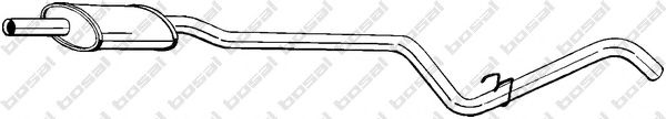 BOSAL 285-021 Средний глушитель выхлопных газов для RENAULT SUPER 5 (Рено Супэр 5) BOSAL 285-021 Средний глушитель выхлопных газов для RENAULT SUPER 5 (Рено Супэр 5)