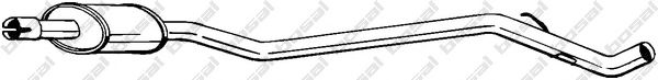 BOSAL 283-101 Средний глушитель выхлопных газов для RENAULT 9 (Рено 9) BOSAL 283-101 Средний глушитель выхлопных газов для RENAULT 9 (Рено 9)