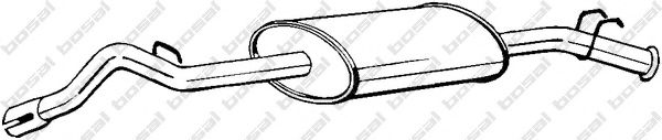 BOSAL 200-107 Глушитель выхлопных газов конечный для RENAULT ENCORE (Рено Энcорэ) BOSAL 200-107 Глушитель выхлопных газов конечный для RENAULT ENCORE (Рено Энcорэ)