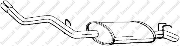 BOSAL 278-037 Глушитель выхлопных газов конечный для RENAULT ENCORE (Рено Энcорэ) BOSAL 278-037 Глушитель выхлопных газов конечный для RENAULT ENCORE (Рено Энcорэ)