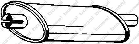 BOSAL 200-957 Средний глушитель выхлопных газов для RENAULT MASTER I (Рено Мастэр и) BOSAL 200-957 Средний глушитель выхлопных газов для RENAULT MASTER I (Рено Мастэр и)