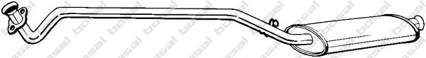 BOSAL 284-893 Предглушитель выхлопных газов для RENAULT TRAFIC (Рено Трафик) BOSAL 284-893 Предглушитель выхлопных газов для RENAULT TRAFIC (Рено Трафик)