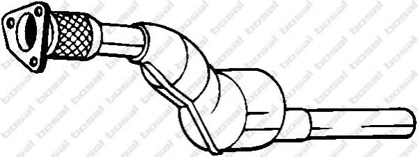 BOSAL 090-086 Катализатор для RENAULT EURO CLIO III (Рено Эуро клио 3) BOSAL 090-086 Катализатор для RENAULT EURO CLIO III (Рено Эуро клио 3)