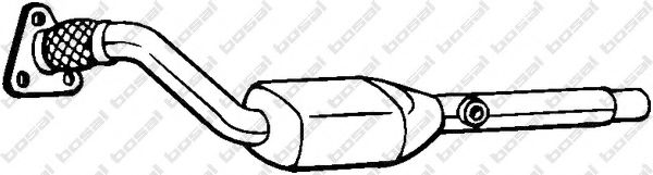 BOSAL 090-652 Катализатор для RENAULT SCNIC II (Рено Сценик 2) BOSAL 090-652 Катализатор для RENAULT SCNIC II (Рено Сценик 2)
