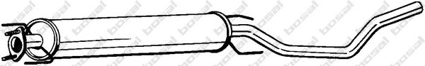 BOSAL 286-169 Средний глушитель выхлопных газов для SAAB 9-5 (Сааб 9-5) BOSAL 286-169 Средний глушитель выхлопных газов для SAAB 9-5 (Сааб 9-5)