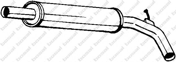 BOSAL 227-461 Средний глушитель выхлопных газов для SEAT CORDOBA (Сеат Кордоба) BOSAL 227-461 Средний глушитель выхлопных газов для SEAT CORDOBA (Сеат Кордоба)
