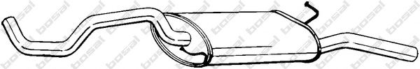 BOSAL 282-465 Глушитель выхлопных газов конечный для SEAT CORDOBA (Сеат Кордоба) BOSAL 282-465 Глушитель выхлопных газов конечный для SEAT CORDOBA (Сеат Кордоба)
