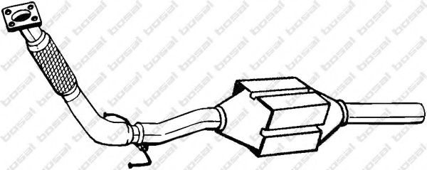 BOSAL 099-110 Катализатор для VOLKSWAGEN POLO (Фольксваген Поло) BOSAL 099-110 Катализатор для VOLKSWAGEN POLO (Фольксваген Поло)