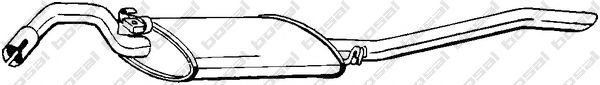 BOSAL 279-407 Глушитель выхлопных газов конечный для SEAT TOLEDO (Сеат Толэдо) BOSAL 279-407 Глушитель выхлопных газов конечный для SEAT TOLEDO (Сеат Толэдо)