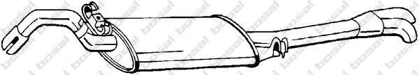 BOSAL 279-611 Глушитель выхлопных газов конечный для SEAT TOLEDO (Сеат Толэдо) BOSAL 279-611 Глушитель выхлопных газов конечный для SEAT TOLEDO (Сеат Толэдо)