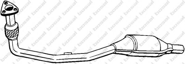 BOSAL 098-169 Катализатор для VOLKSWAGEN POLO (Фольксваген Поло)