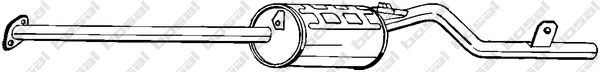 BOSAL 283-057 Глушитель выхлопных газов конечный для SUZUKI ALTO (Сузуки Алто) BOSAL 283-057 Глушитель выхлопных газов конечный для SUZUKI ALTO (Сузуки Алто)