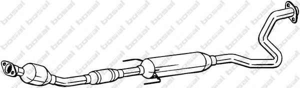 BOSAL 090-140 Катализатор для TOYOTA PRIUS (Тойота/тоета Приус) BOSAL 090-140 Катализатор для TOYOTA PRIUS (Тойота/тоета Приус)