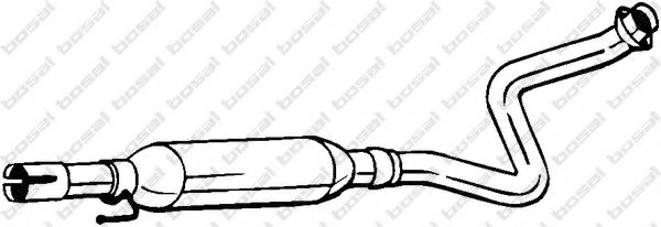 BOSAL 279-177 Средний глушитель выхлопных газов для TOYOTA ECHO (Тойота/тоета Эчо) BOSAL 279-177 Средний глушитель выхлопных газов для TOYOTA ECHO (Тойота/тоета Эчо)