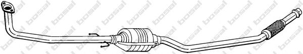 BOSAL 098-848 Катализатор для TOYOTA PASEO (Тойота/тоета Пасэо) BOSAL 098-848 Катализатор для TOYOTA PASEO (Тойота/тоета Пасэо)