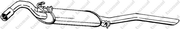 BOSAL 279-419 Глушитель выхлопных газов конечный для VOLKSWAGEN JETTA II (Фольксваген Жэтта 2) BOSAL 279-419 Глушитель выхлопных газов конечный для VOLKSWAGEN JETTA II (Фольксваген Жэтта 2)