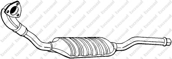 BOSAL 098-875 Катализатор для VOLVO S70 (Вольво С70) BOSAL 098-875 Катализатор для VOLVO S70 (Вольво С70)