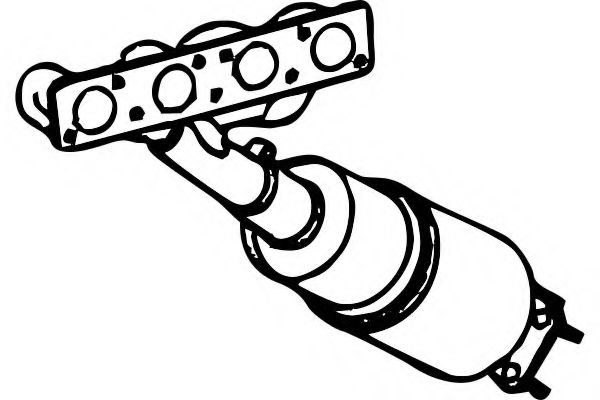 FENNO P141CAT Катализатор для BMW 1 (Бмв 1) FENNO P141CAT Катализатор для BMW 1 (Бмв 1)